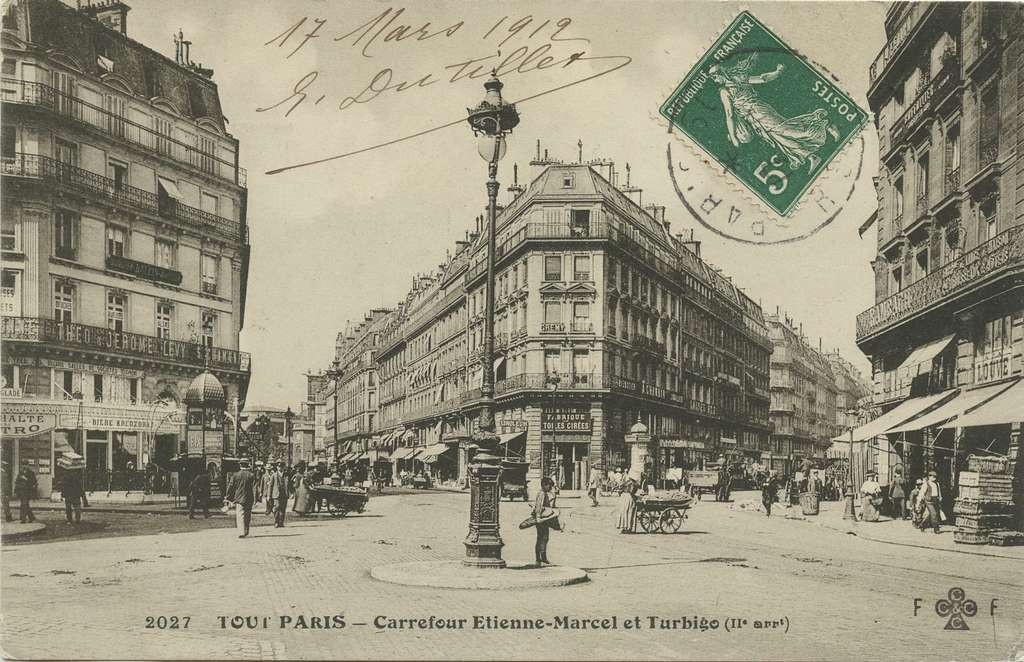 Tout Paris 2027 - Carrefour Etienne-Marcel et Turbigo 
