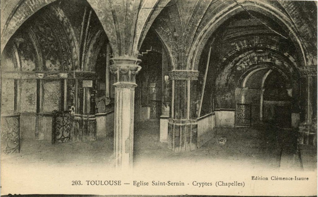 203 - Eglise St-Sernin - Cryptes, Chapelles