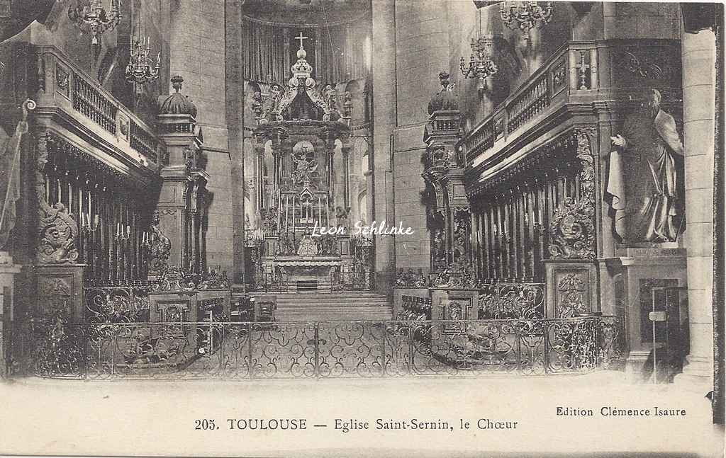 205 - Eglise St-Sernin - Le Choeur