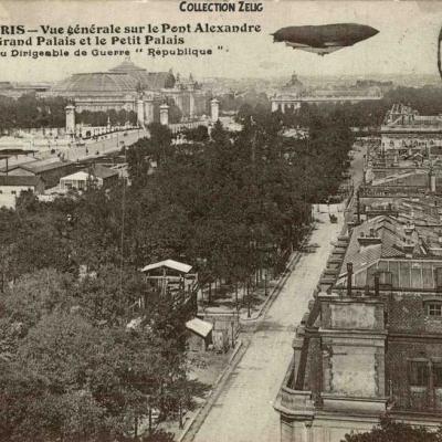 2064 - Vue générale sur le Pont Alexandre III, Grans et Petit Palais