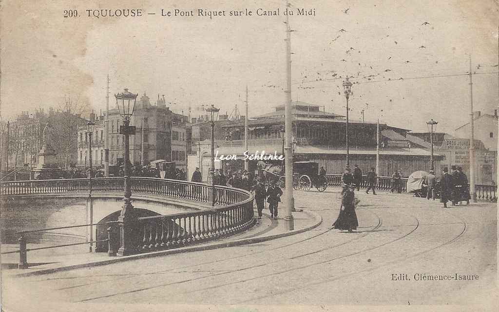 209 - Le Pont Riquet sur le Canal du Midi
