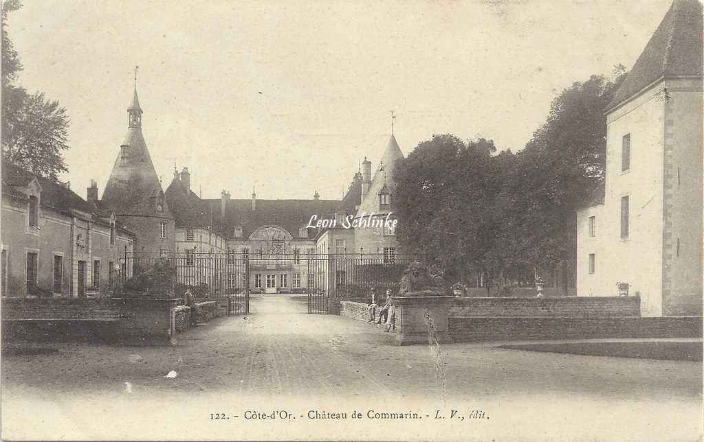 21-Châteauneuf - 122 - Château de Commarin (L.V. édit)