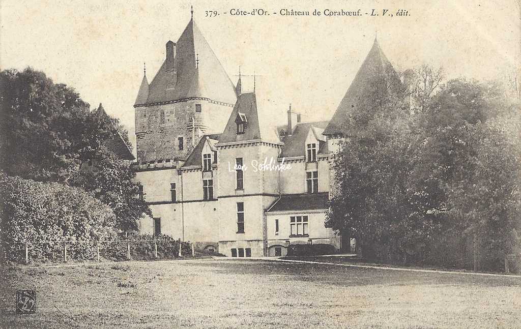 21-Ivry-en-Montagne - 379 - Château de Coraboeuf (L.V. edit)