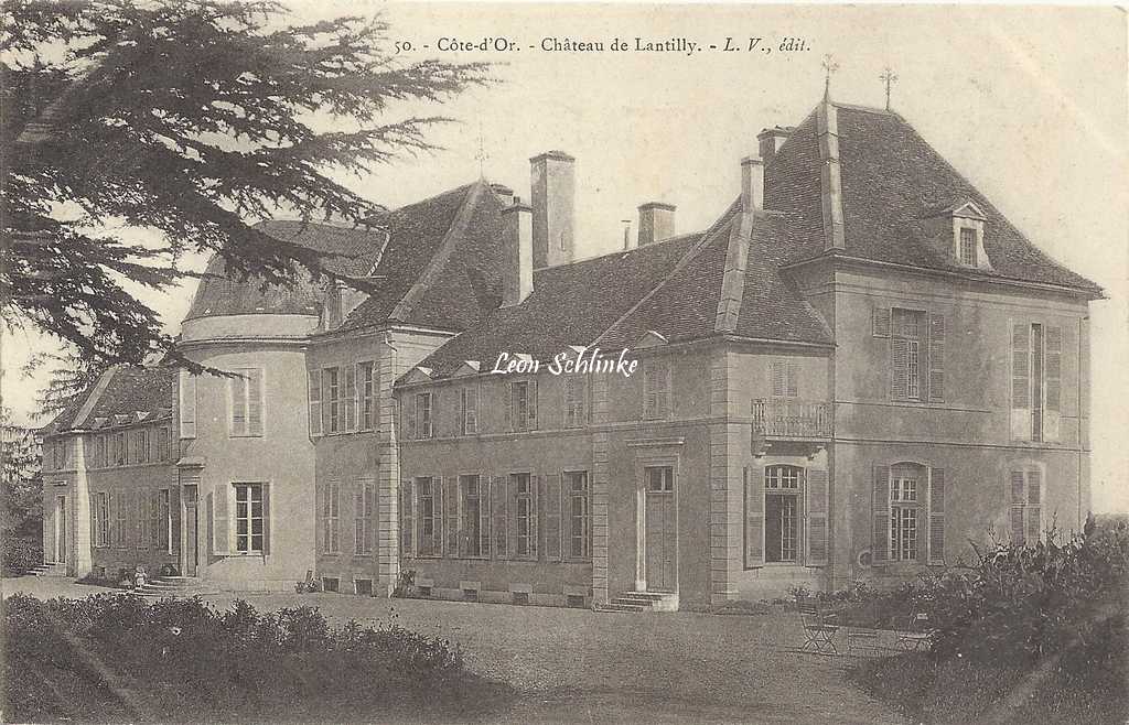 21-Lantilly - 50 - Le Château (L.V. édit)