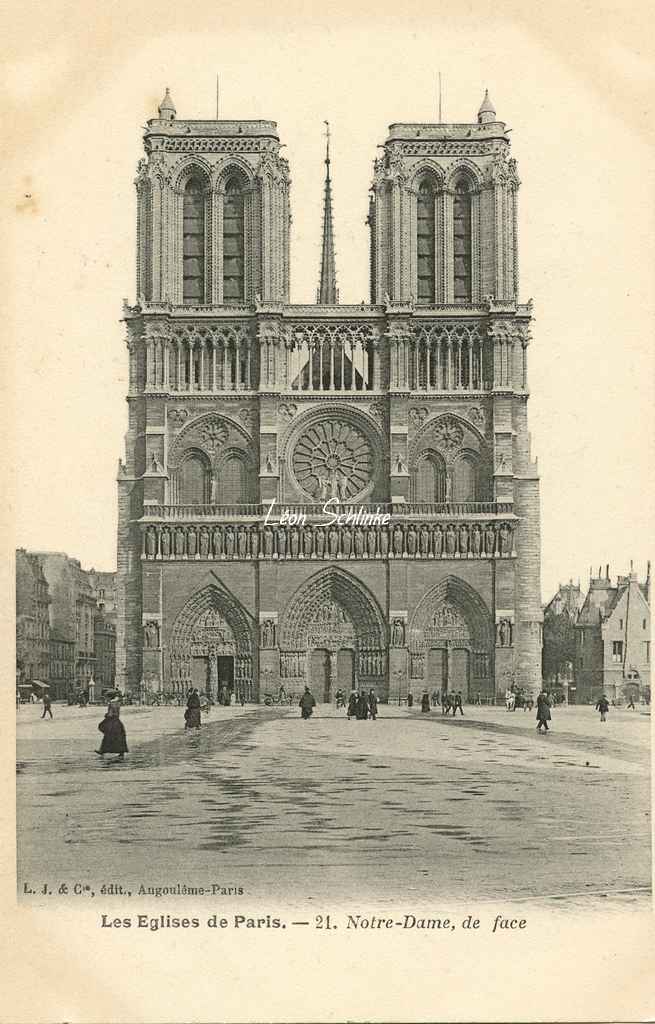 21 - Notre-Dame, de face
