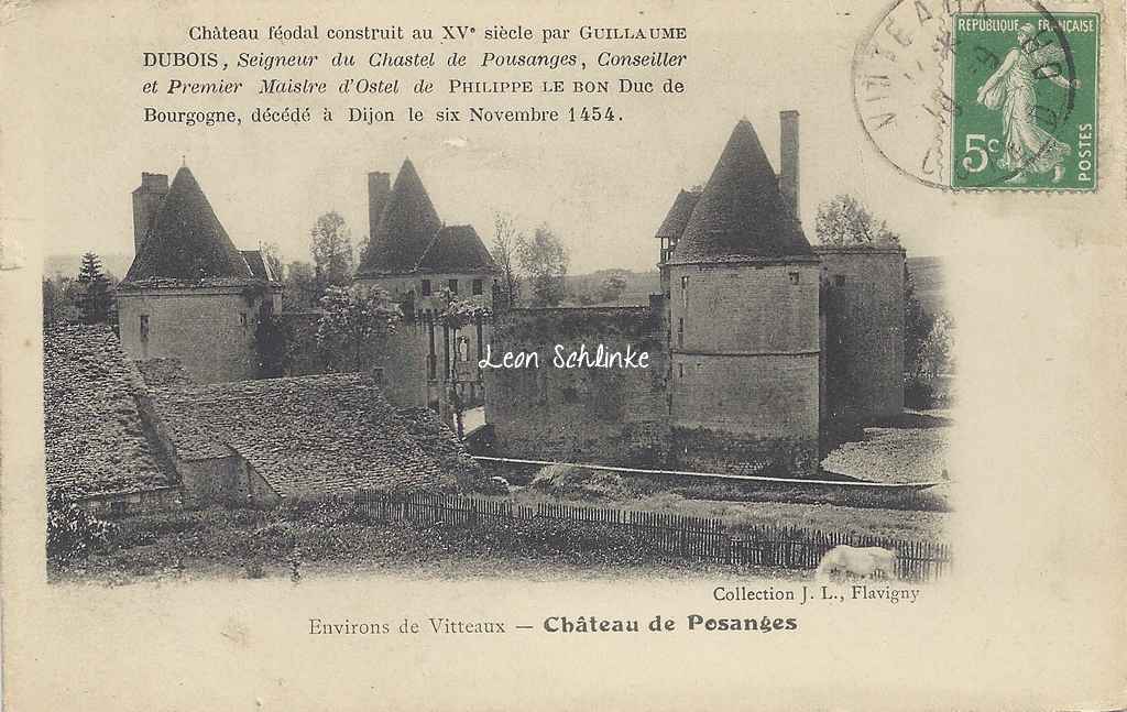 21-Posanges - Le Château (J.L.Flavigny)