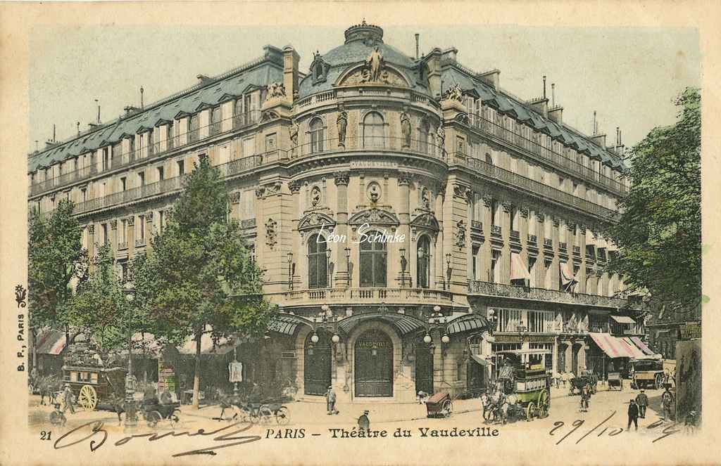 21 - Théâtre du Vaudeville