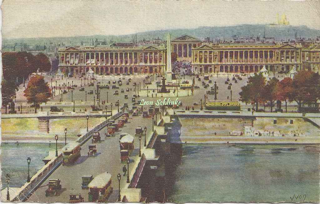21 - Vue générale de la Place de la Concorde