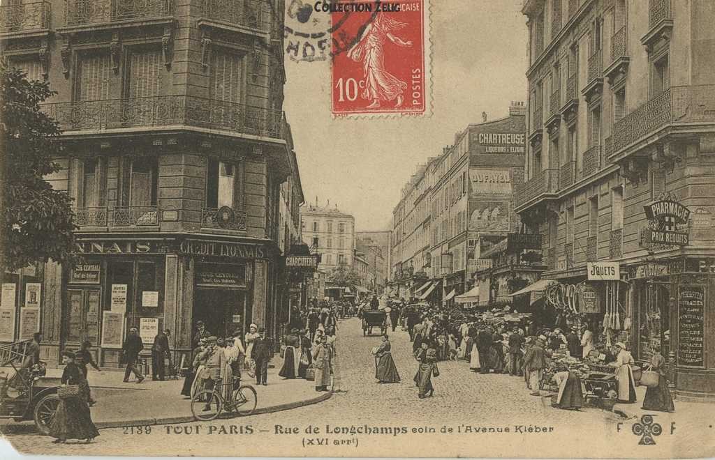2139 - Rue de Longchamps, coin de l'Avenue Kléber