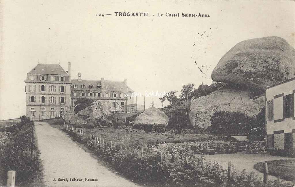 22-Trégastel - Castel Ste-Anne (J.Sorel 104)