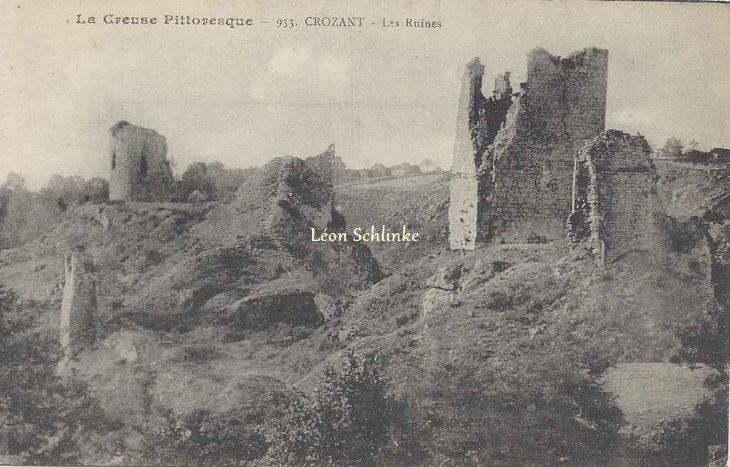23-Crozant - Les Ruines (inc. 953)