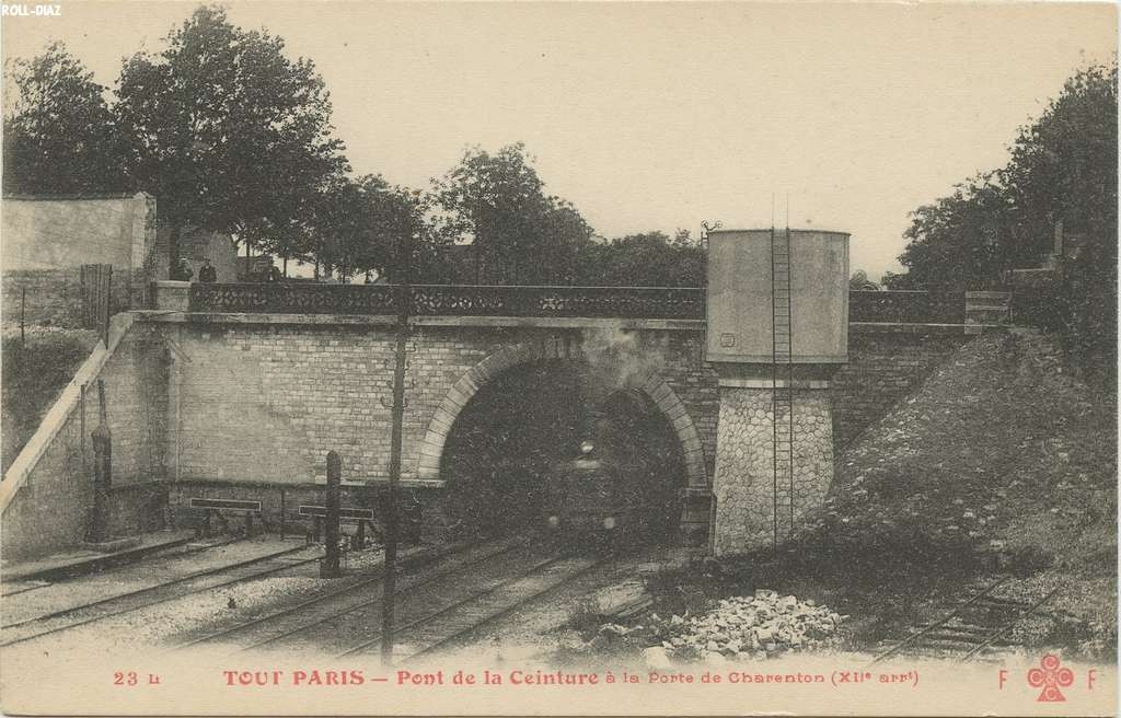 23 L - Pont de la Ceinture à la Porte de Charenton