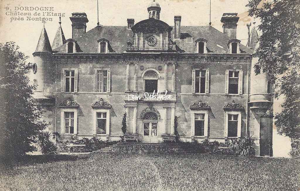 24-Abjat-sur-Bandiat - Château de l'Etang (B&G 9)