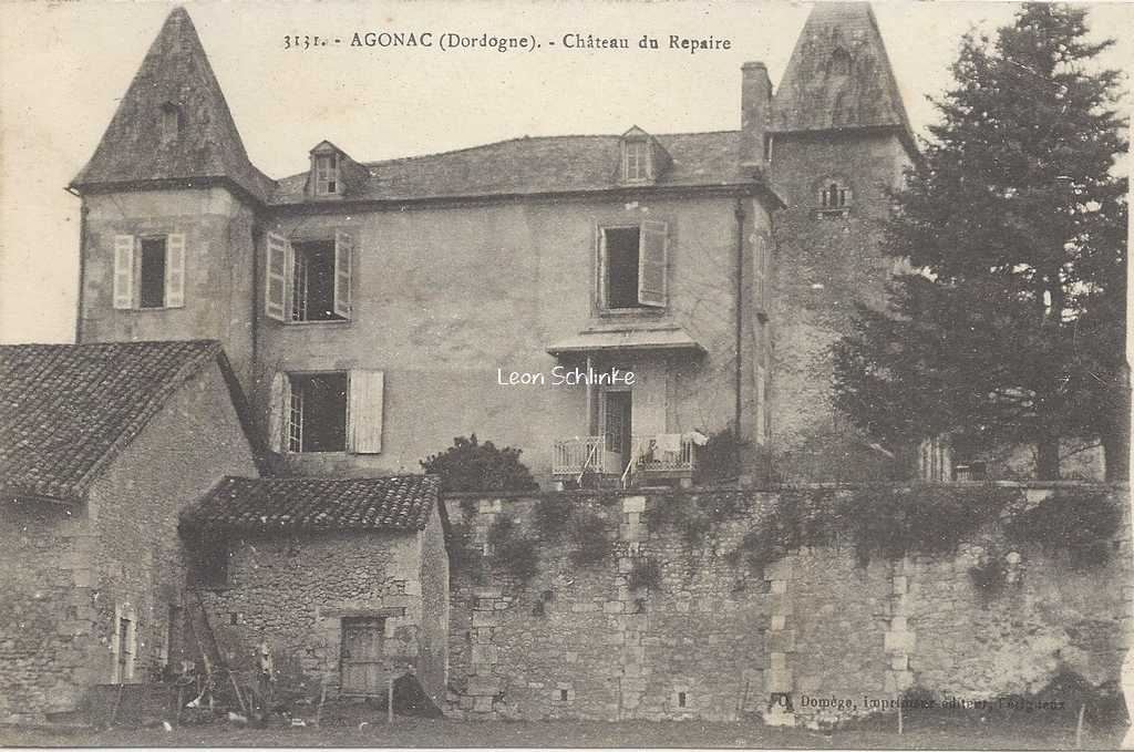 24-Agonac - 3131 - Château du Repaire (O.Domège)