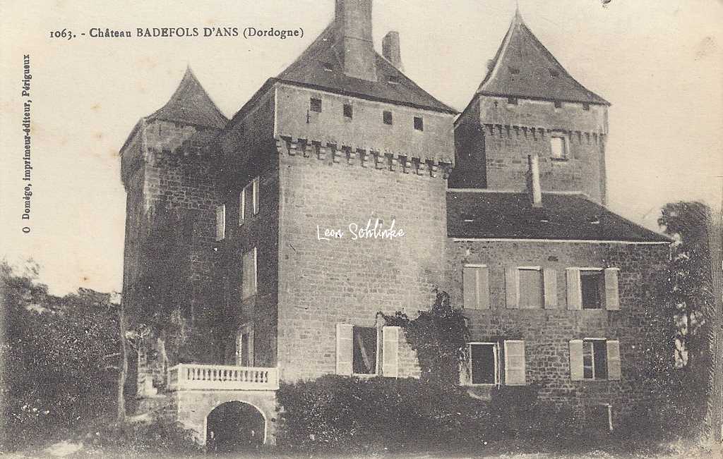 24-Badefols d'Ans - 1063 - Le Château (O.Domège)
