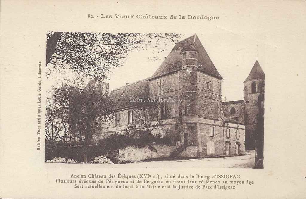 24-Issigeac - Ancien Château des Evêques (L.Garde 82)