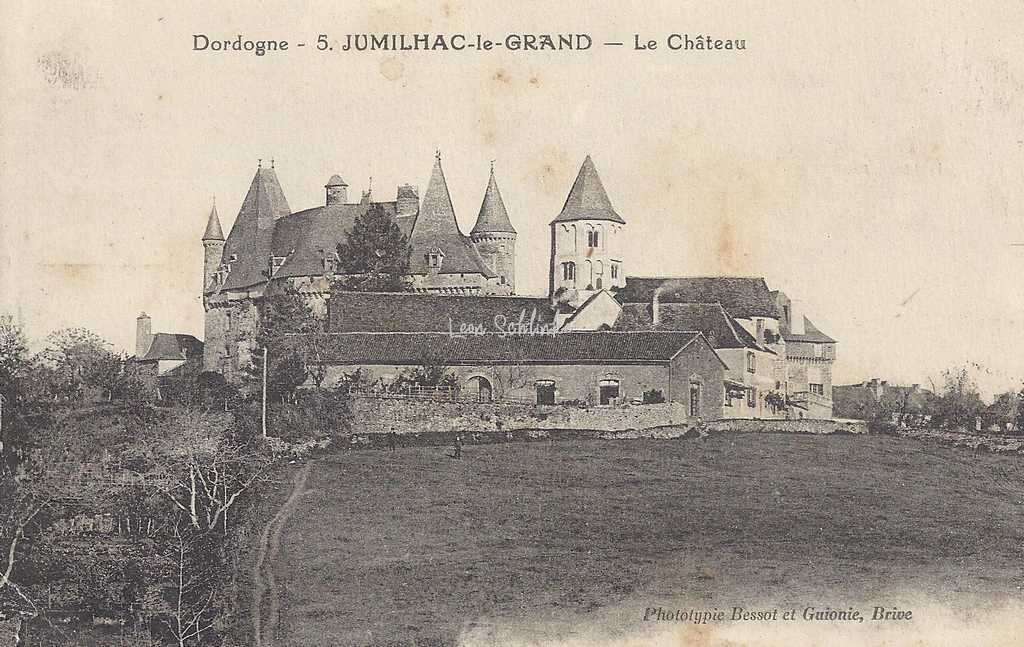 24-Jumilhac-le-Grand - 5 - Le Château (Bessot et Guionie)