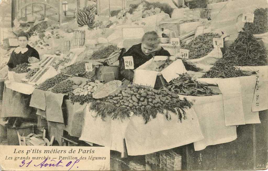 24 - Les grands marchés - Pavillon des légumes