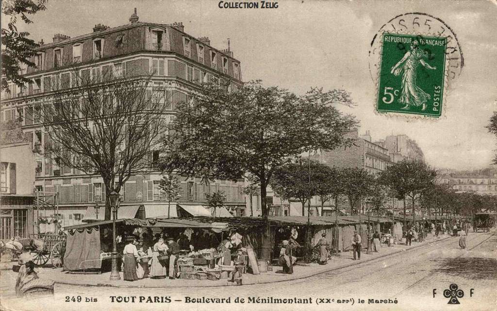 249 bis - Boulevard de Ménilmontant - Le Marché