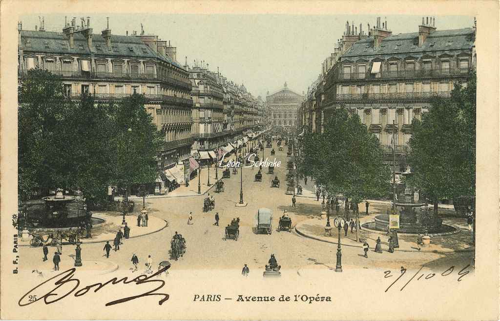 25 - Avenue de l'Opéra