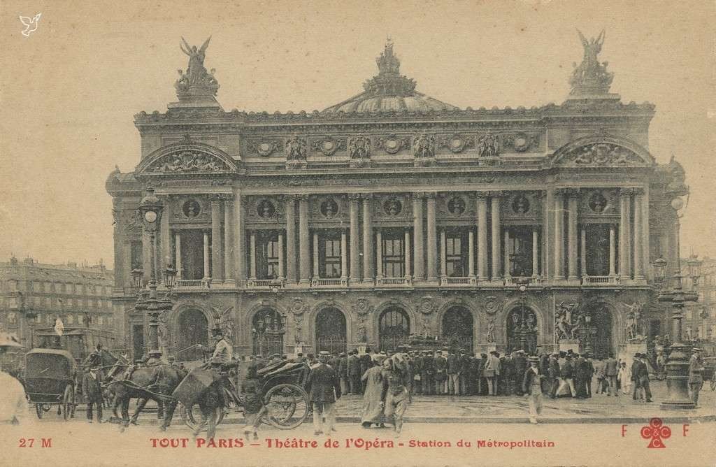 27 M - Théâtre de l'Opéra - Métro