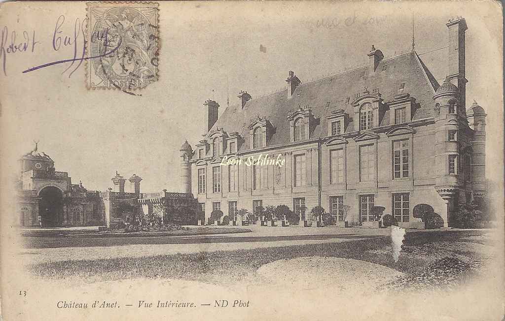 28- Anet - 13 - Le Château (ND Phot)