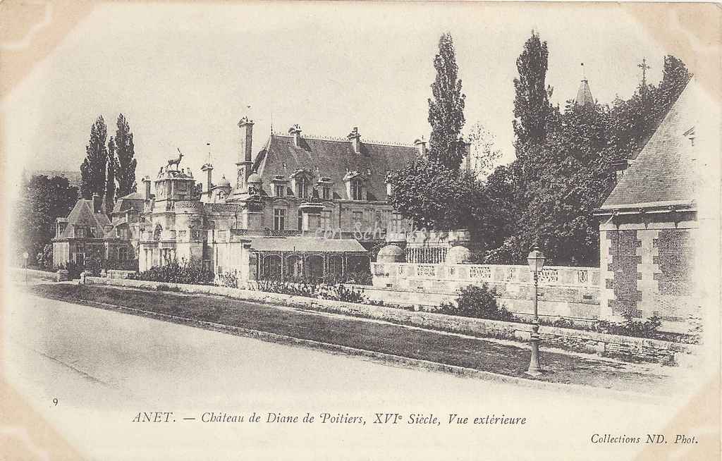 28- Anet - Château de Diand de Poitiers (ND 9)