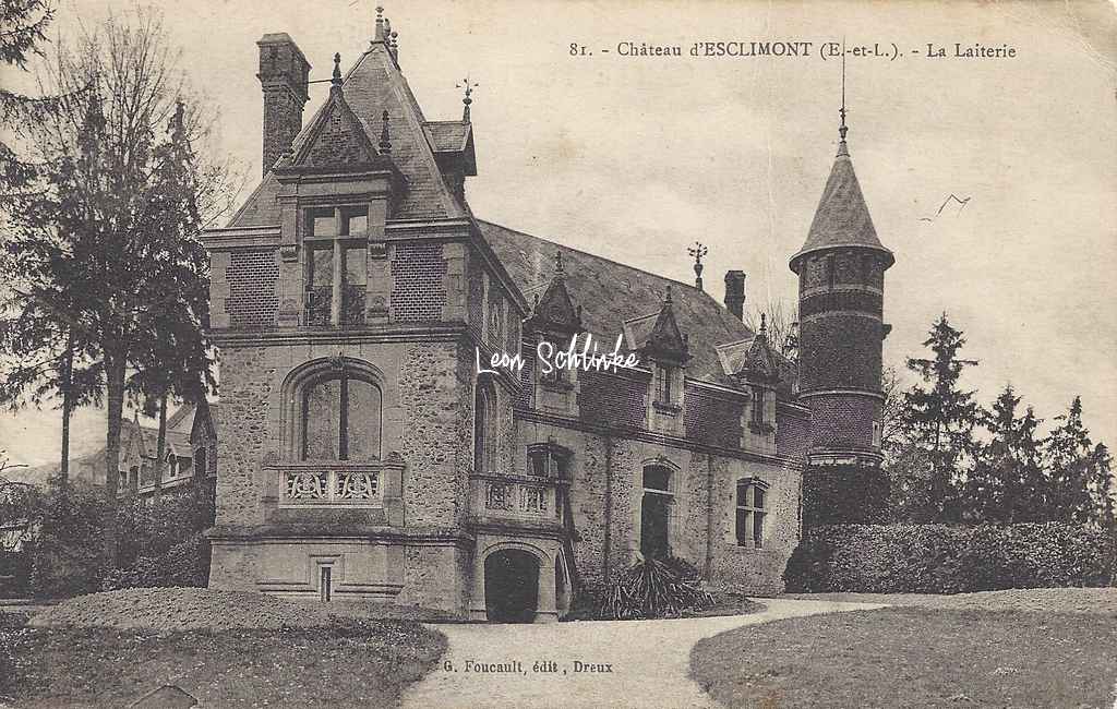 28- Bleury-Saint-Symphorien - Château d'Esclimont (G.Foucault 81)