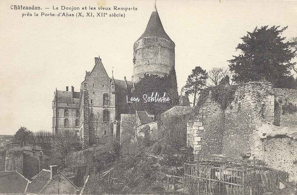 28- Chateaudun - Le Donjon et les vieux Remparts (S.F.P.)
