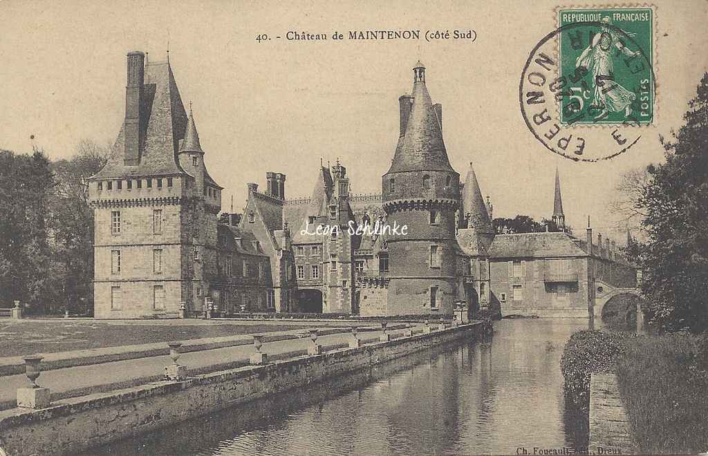 28- Maintenon - Le Château (Ch.Foucault 40)