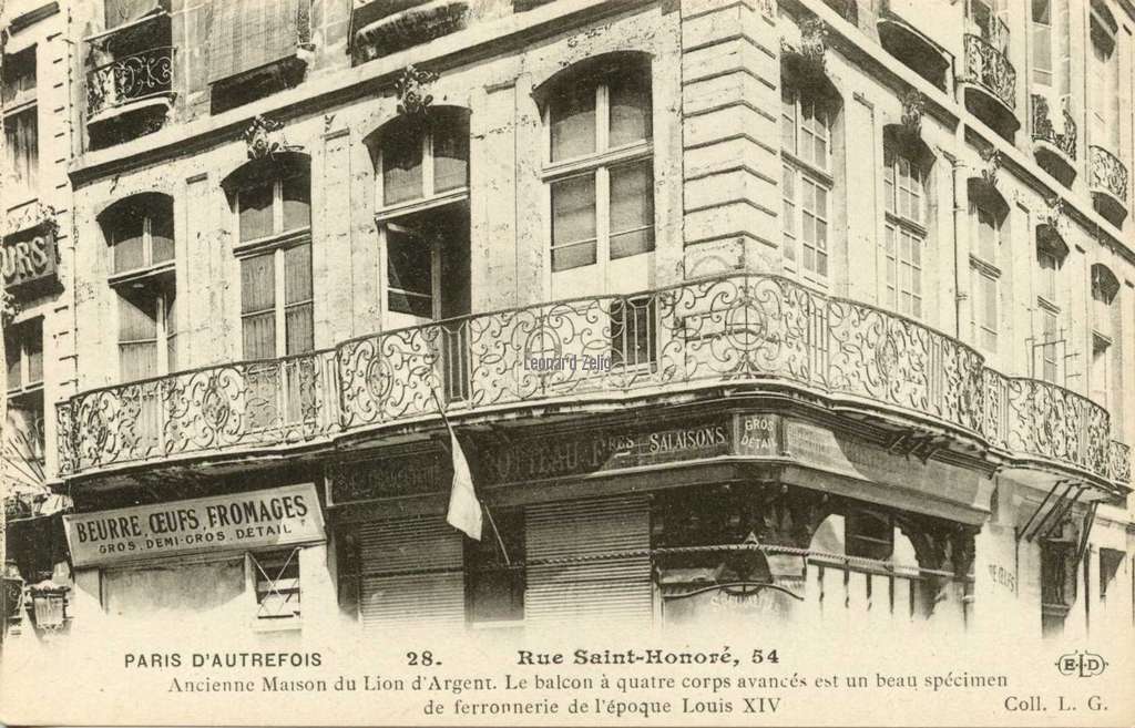 28 - Rue Saint-Honoré, 54