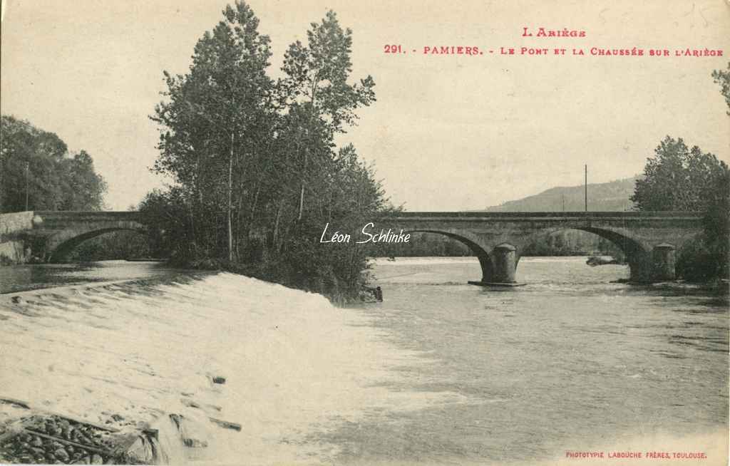 291 - Pamiers - Le Pont sur l'Ariège