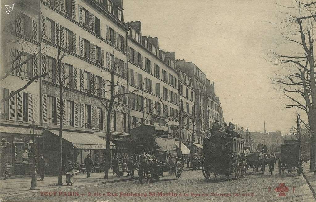 2bis - Rue du Faubourg St-Martin - Rue Terrage