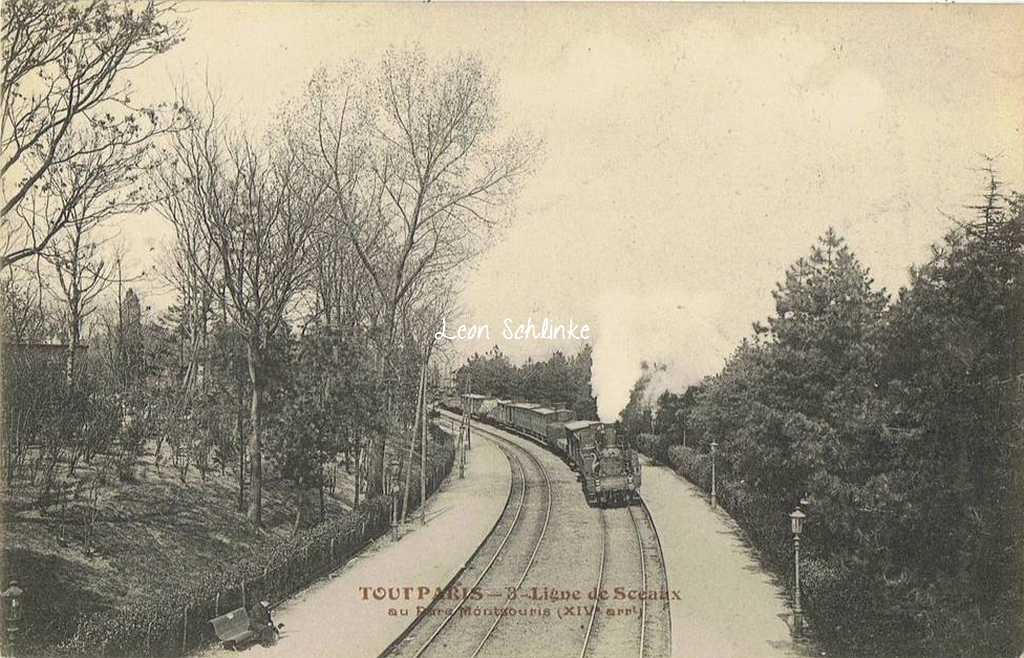 3 - Ligne de Sceaux au Parc Montsouris (XIV)