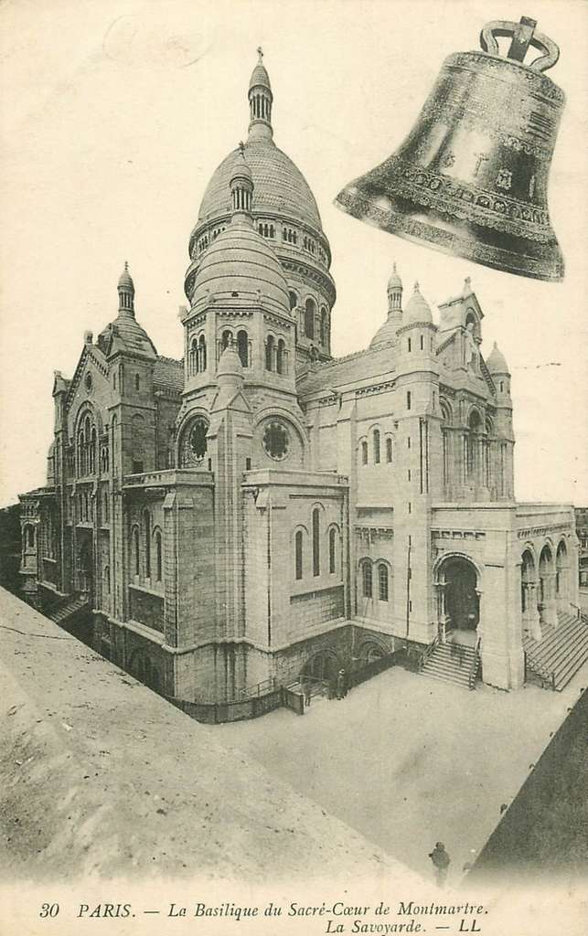 30 - PARIS - La Basilique du Sacré-Coeur de Montmartre - La Savoyarde