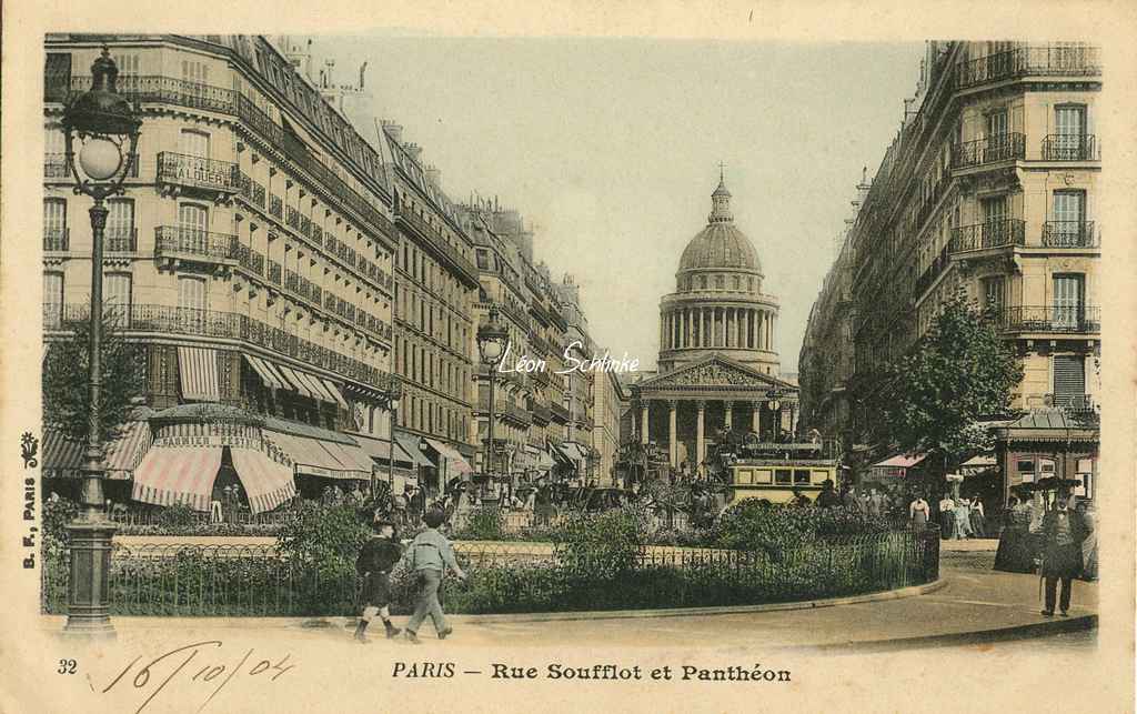 32 - Rue Soufflot et Panthéon