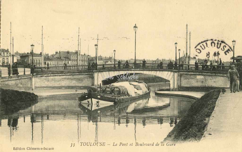 33 - Le Pont et Boulevard de la Gare