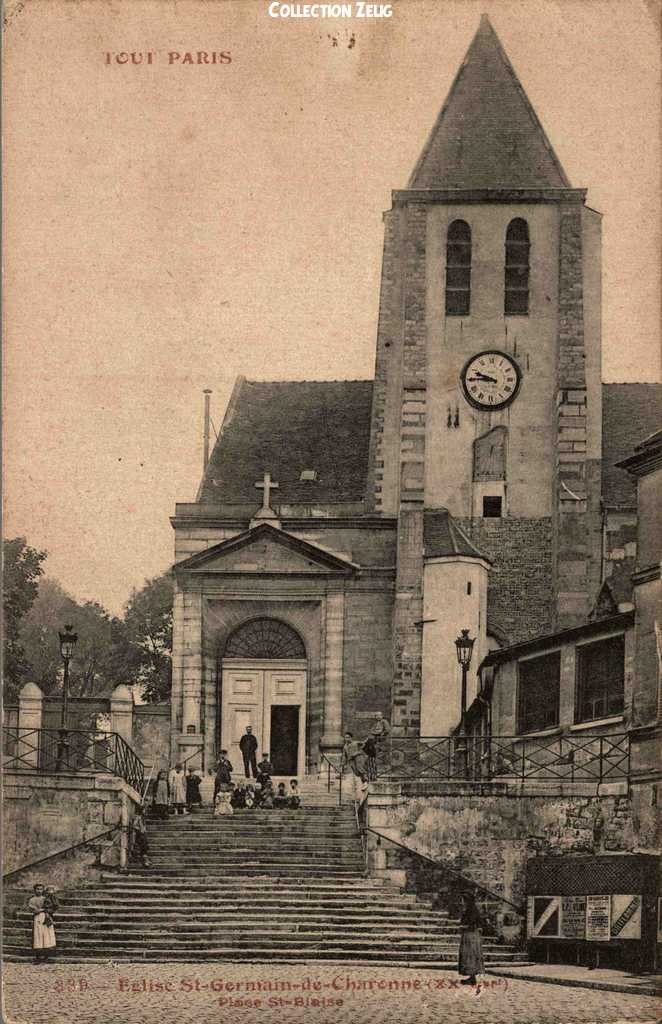 339 - Eglise St-Germain de Charonne - Place St-Blaise