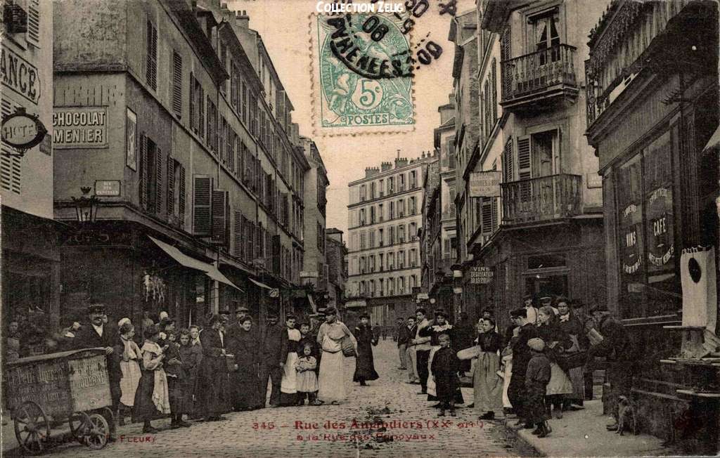345 - Rue des Amandiers à la Rue des Panoyaux