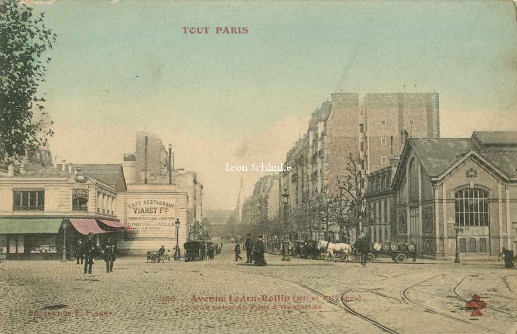 350 - Avenue Ledru-Rollin prise du Pont d'Austerlitz
