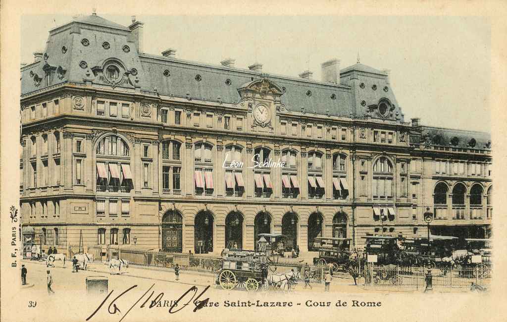 39 - Gare Saint-Lazare - Cour de Rome