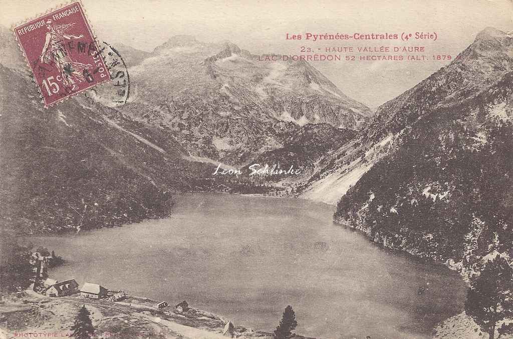 4 - 23 - Haute Vallée d'Aure, Lac d'Orédon à 1879 m.