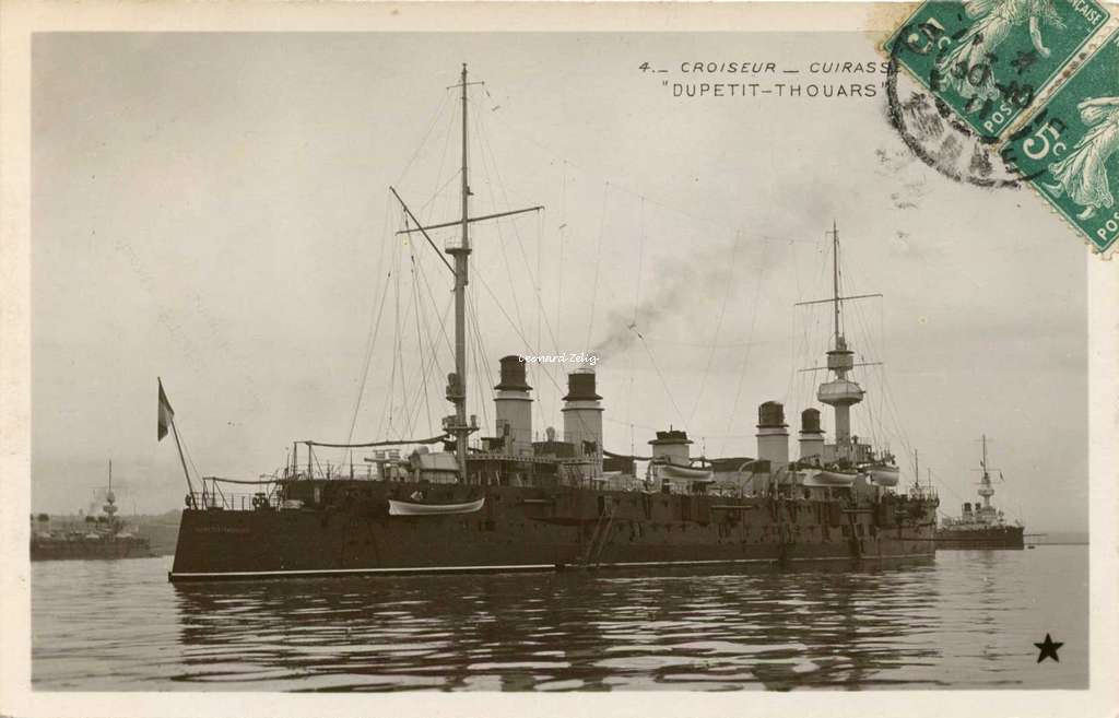 4 - Croiseur - Cuirassé Dupetit-Thouars