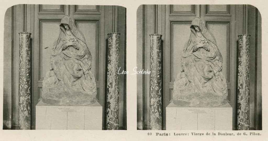 40 - Paris - Louvre - Vierge de la Douleur par Pilon