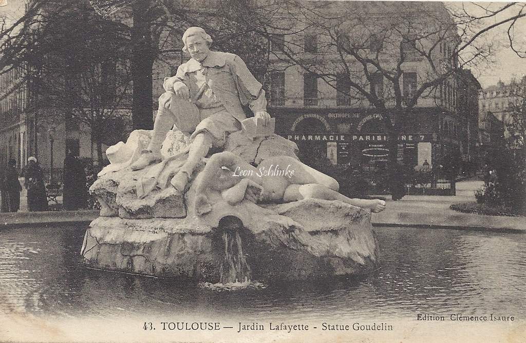 43 - Jardin Lafayette - Statue Goudelin