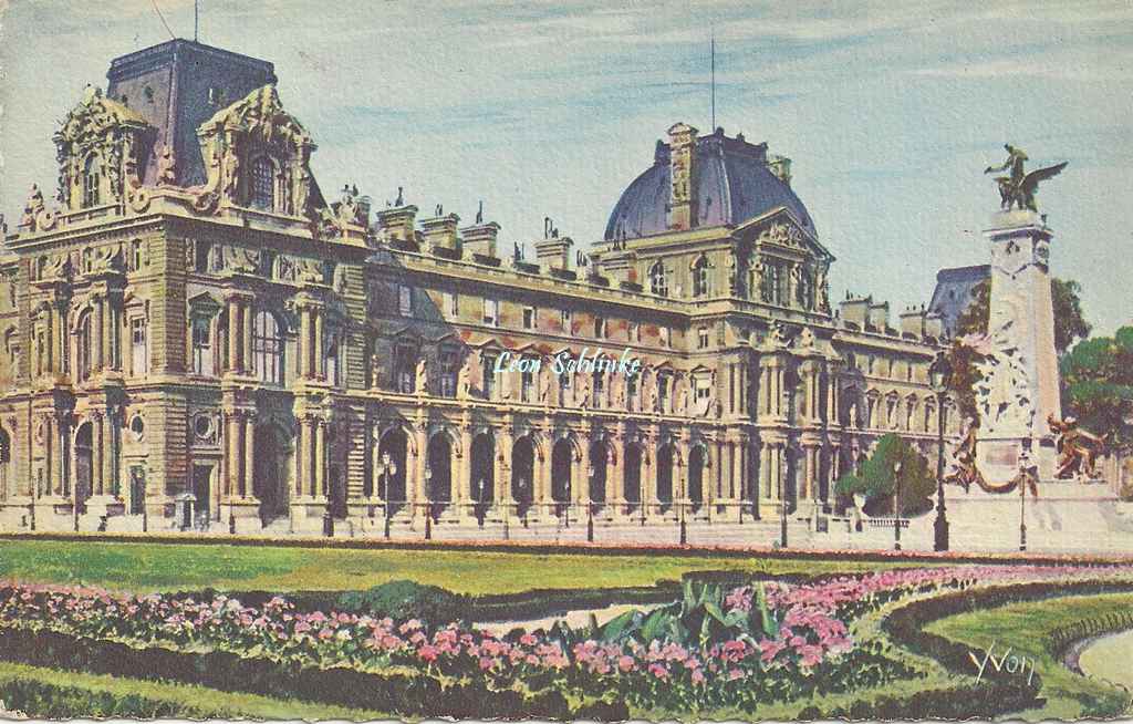 44 - Jardin des Tuileries (Pavillon de Rohan et Mt gambetta)