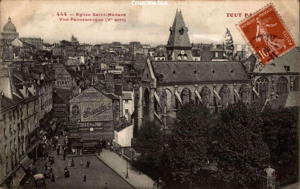 444 - Eglise St-Médard - Vue panoramique