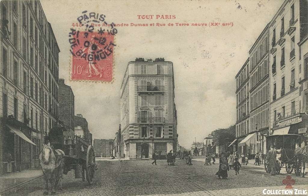 445 - Rue Alexandre Dumas et Rue de Terre neuve