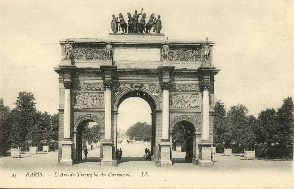 45 - PARIS - L'Arc de Triomphe du Carrousel