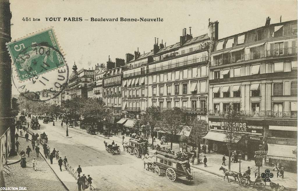 451 bis - Boulevard Bonne-Nouvelle